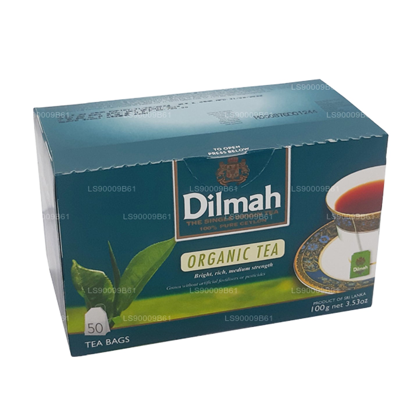 Dilmah 有机茶 (100g) 50 个茶包