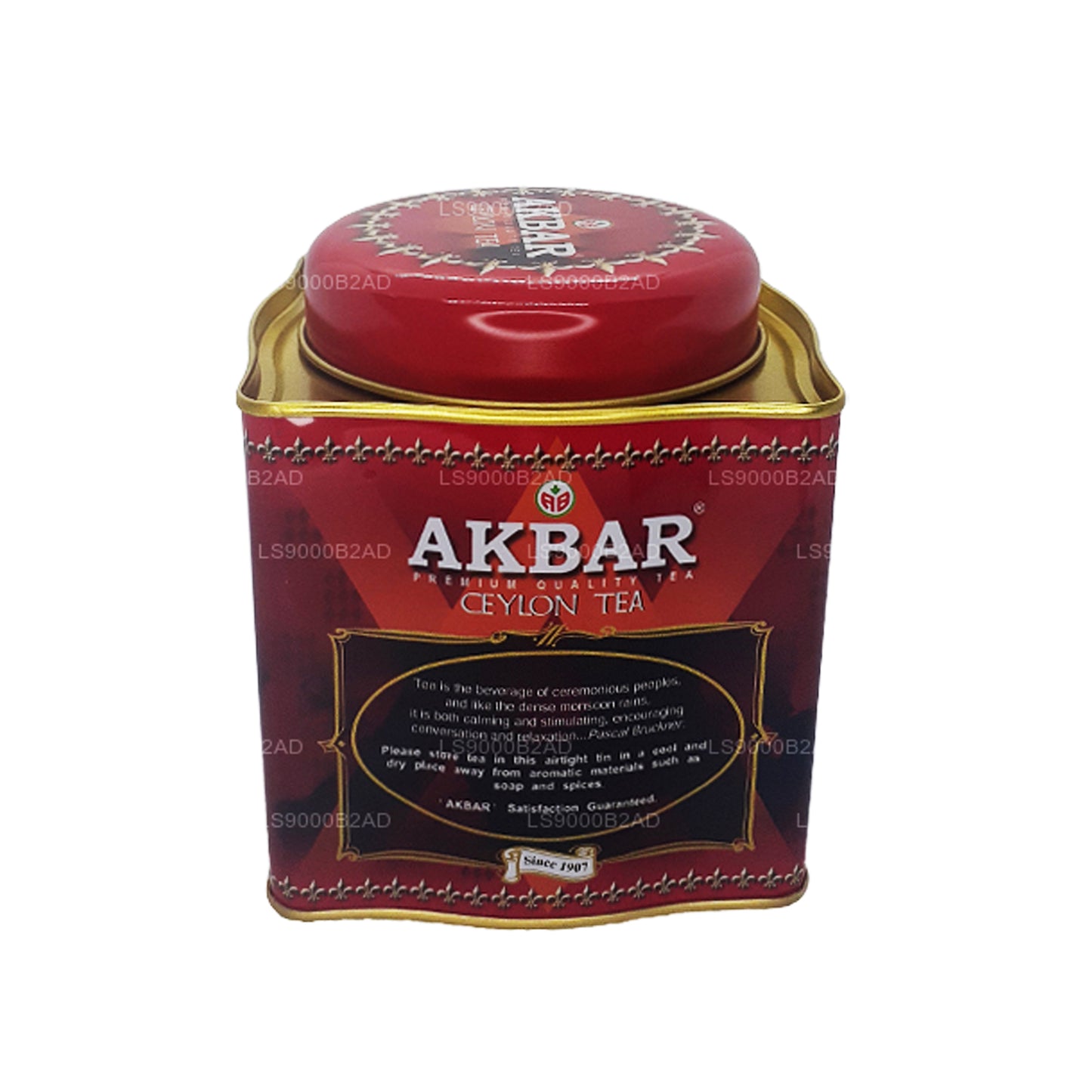 Akbar 经典锡兰茶叶茶 (250 克) 罐装
