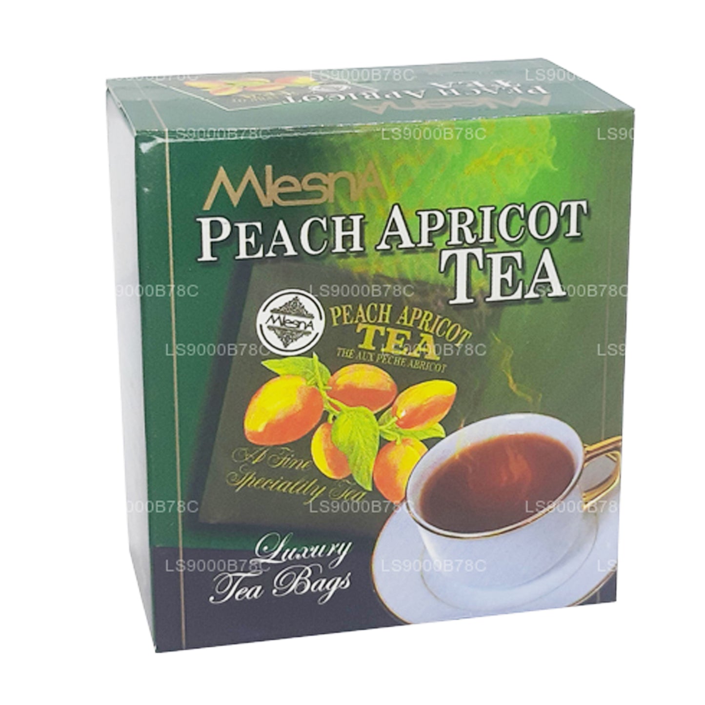 Mlesna Peach 杏子茶 (20g) 10 个豪华茶包