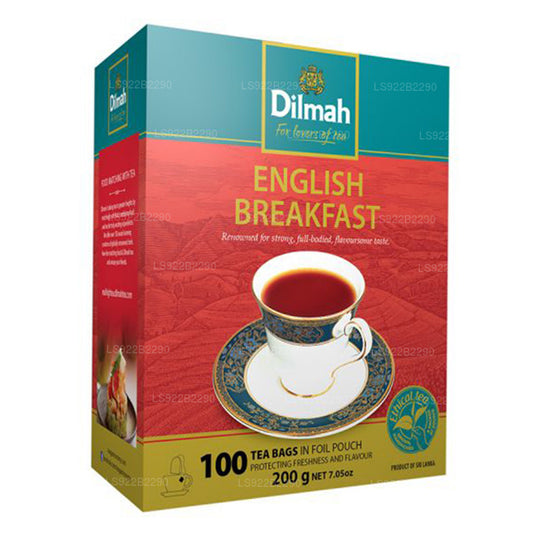 Dilmah 英式早餐茶 (200 克) 100 茶包