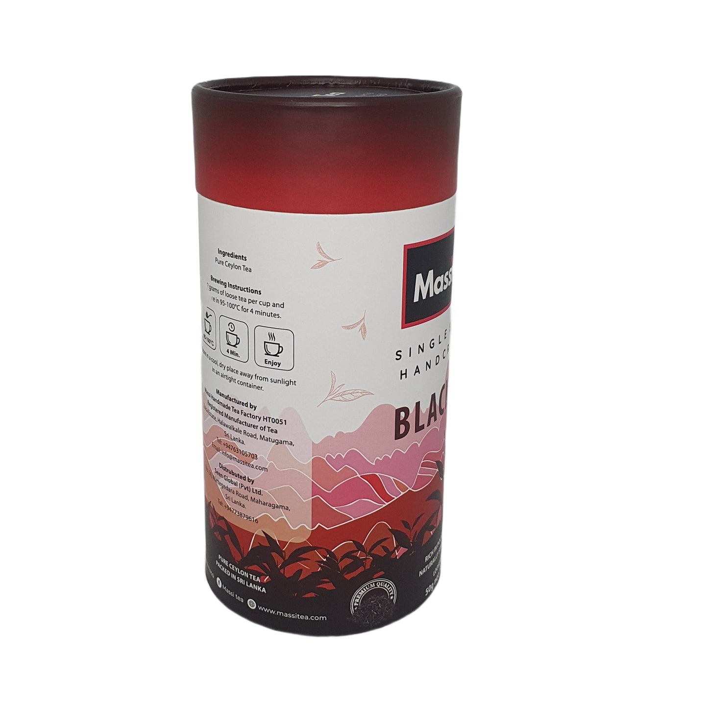 Massi Tea Single Estate 手工制作的红茶 (50 g)