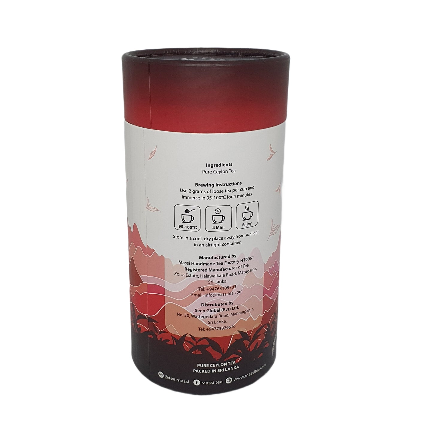 Massi Tea Single Estate 手工制作的红茶 (50 g)