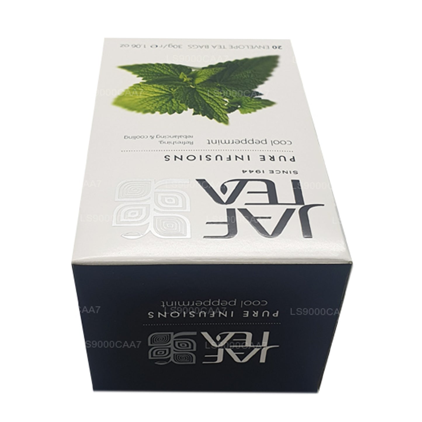 Jaf Tea Pure Infusions Collection Cool Peppermint 铝箔信封茶包 (30g