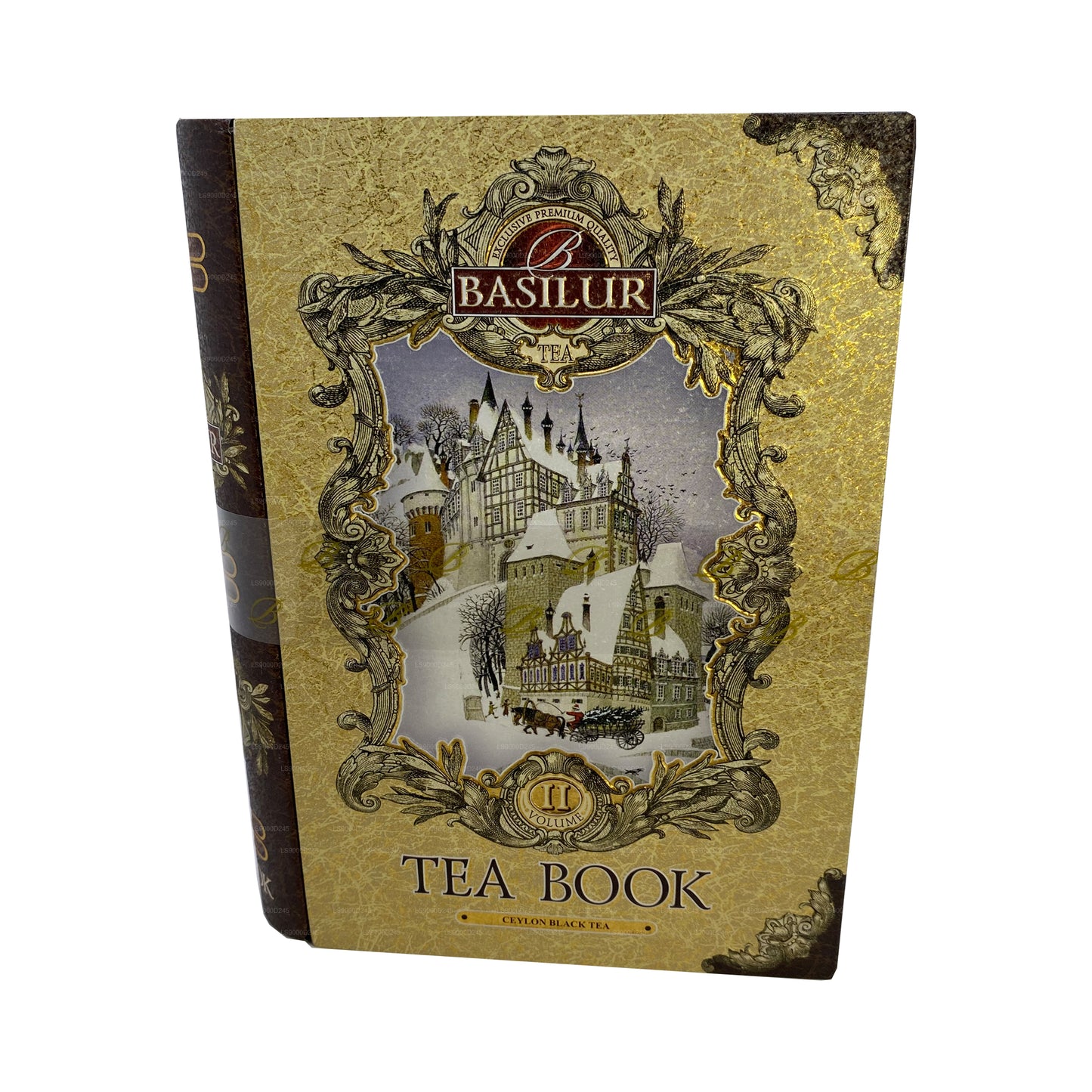 Basilur Tea Book “茶书第二卷-金色” (100g) Caddy