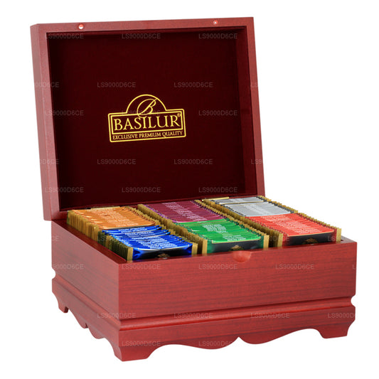 Basilur Wooden Presenter 6 "Executive Gifts Assorted 60" (115g)