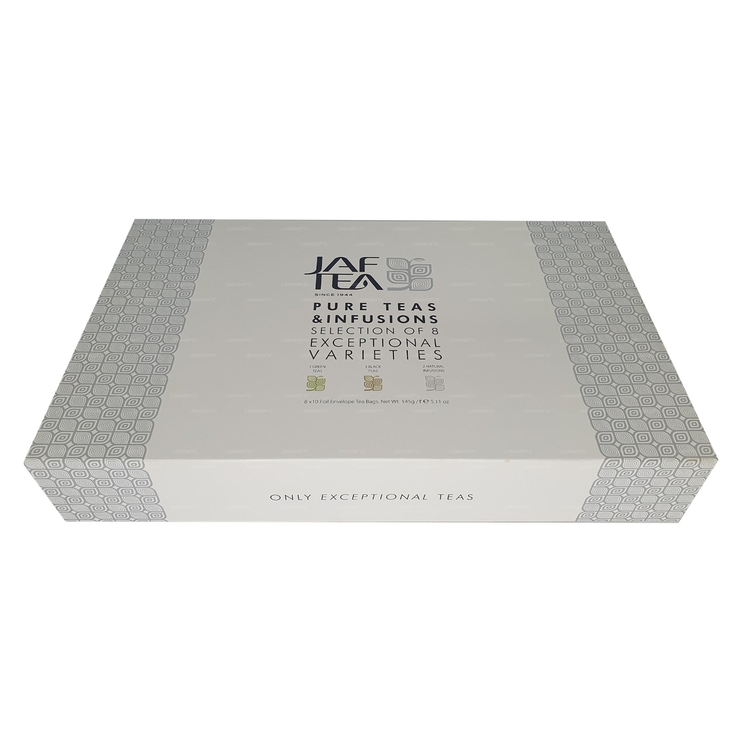 Jaf Tea Pure Teas 和输液 (145 克) 80 个茶包