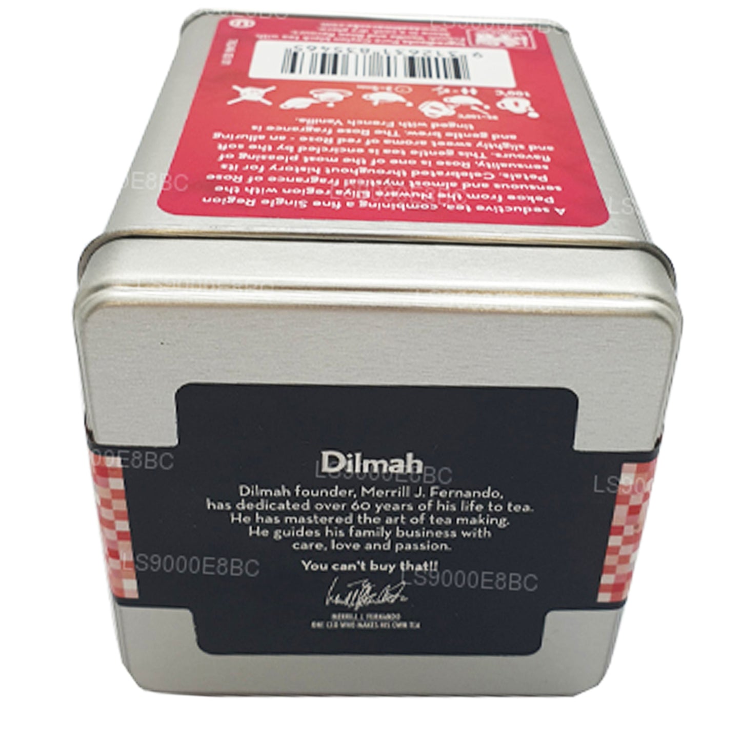 Dilmah T 系列玫瑰配法国香草散叶茶 (100 克)