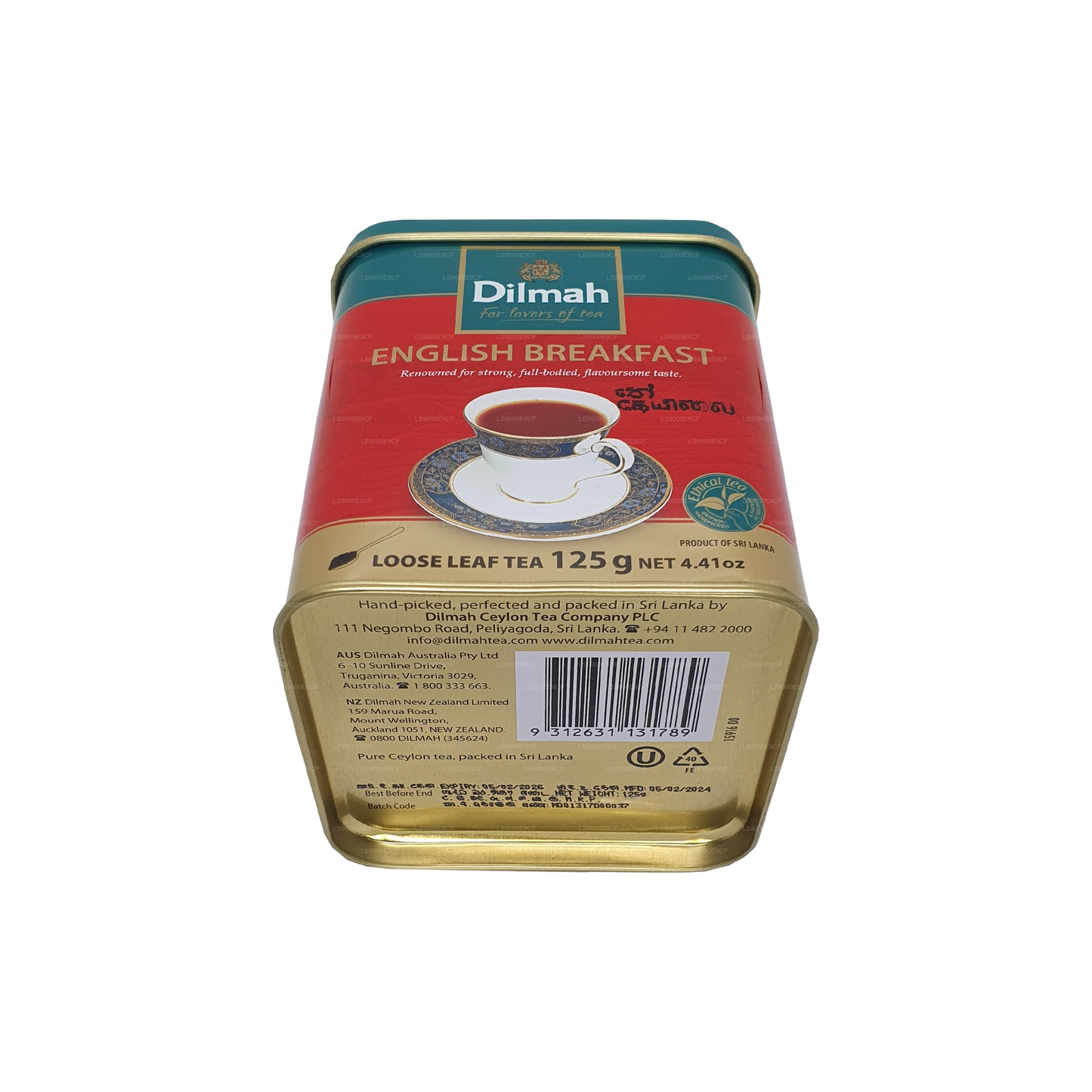 Dilmah 英式早餐散叶茶 (125g)