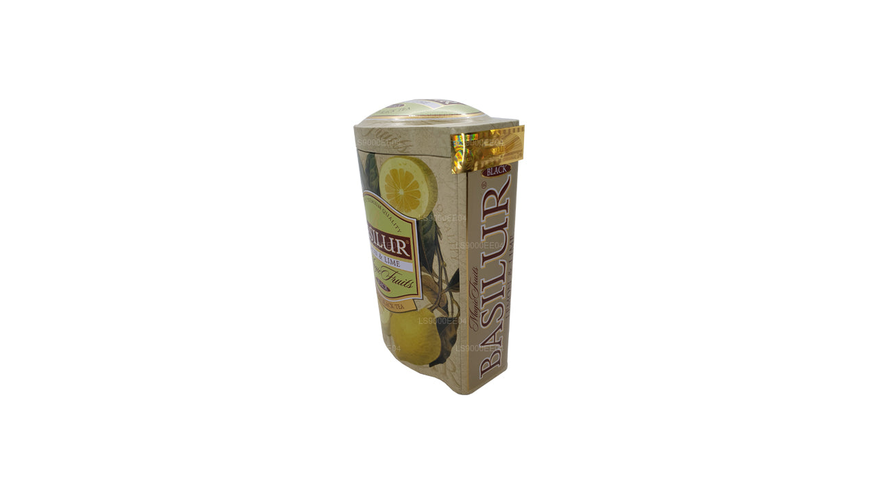 Basilur Magic Fruits 柠檬和酸橙 (100g) Tin Caddy