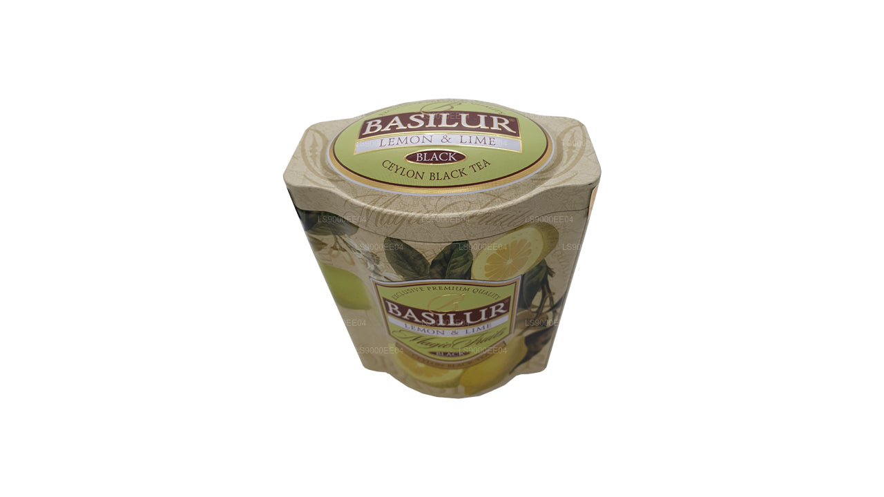 Basilur Magic Fruits 柠檬和酸橙 (100g) Tin Caddy