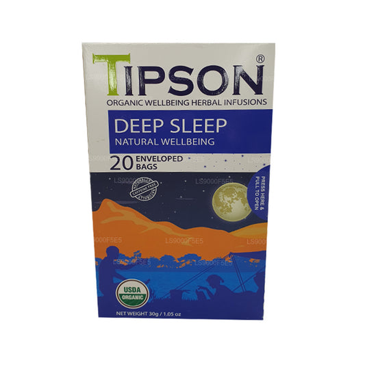 Tipson 有机深度睡眠自然健康 (30g) 20 个信封茶包