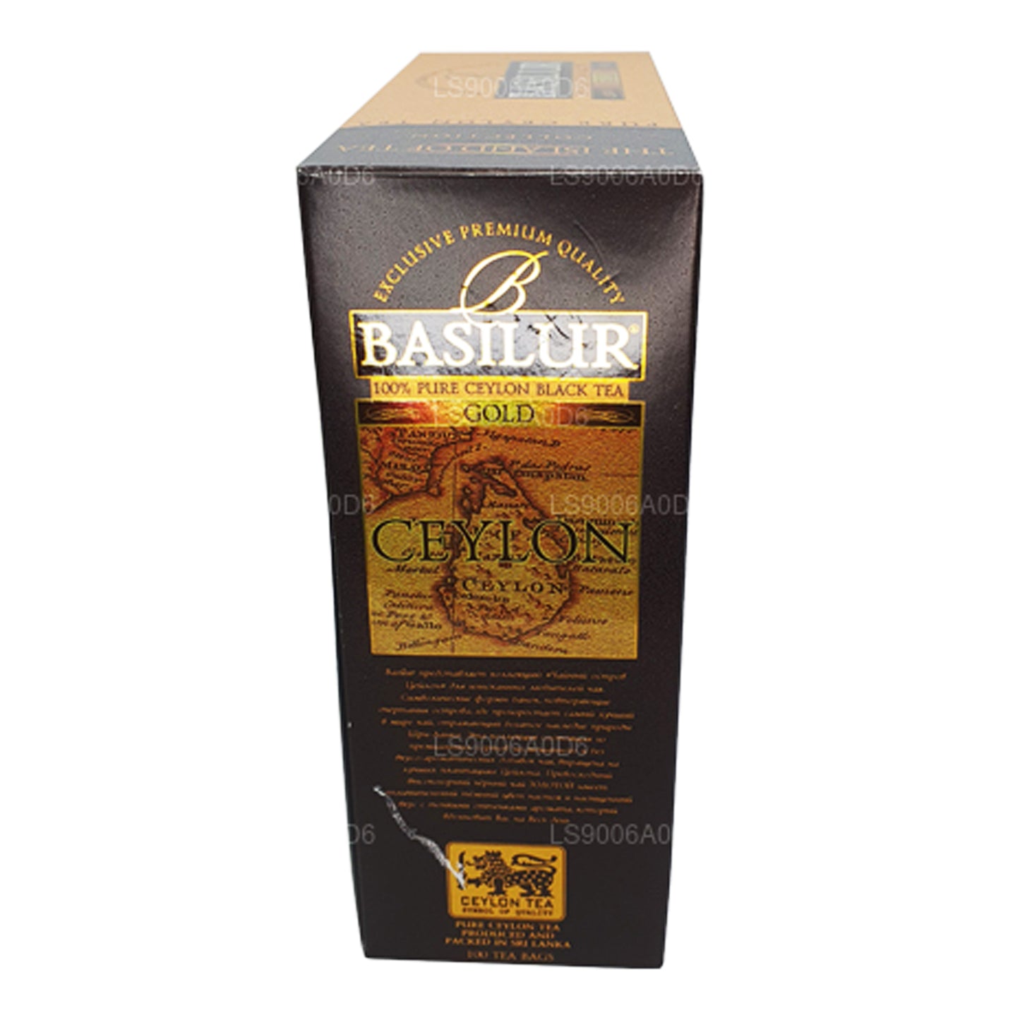 Basilur Island of Gold 独家优质锡兰红茶 (200 克) 100 个茶包