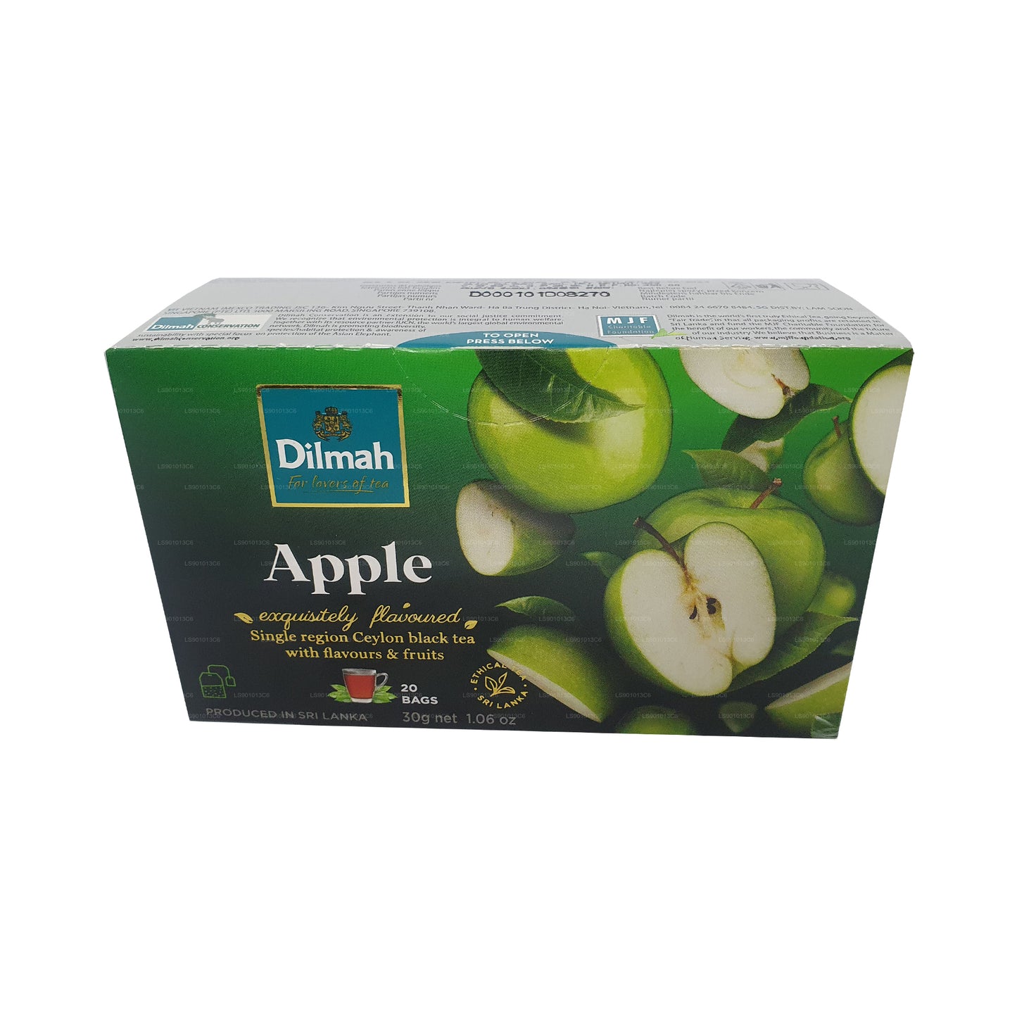Dilmah Apple Flavored Black Tea (30g)