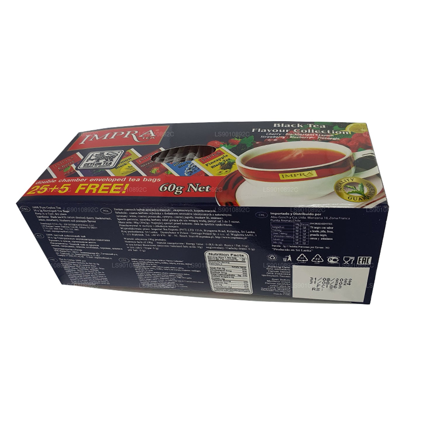 Impra Flavor Collection 锡兰红茶 (60g) 30 个茶包