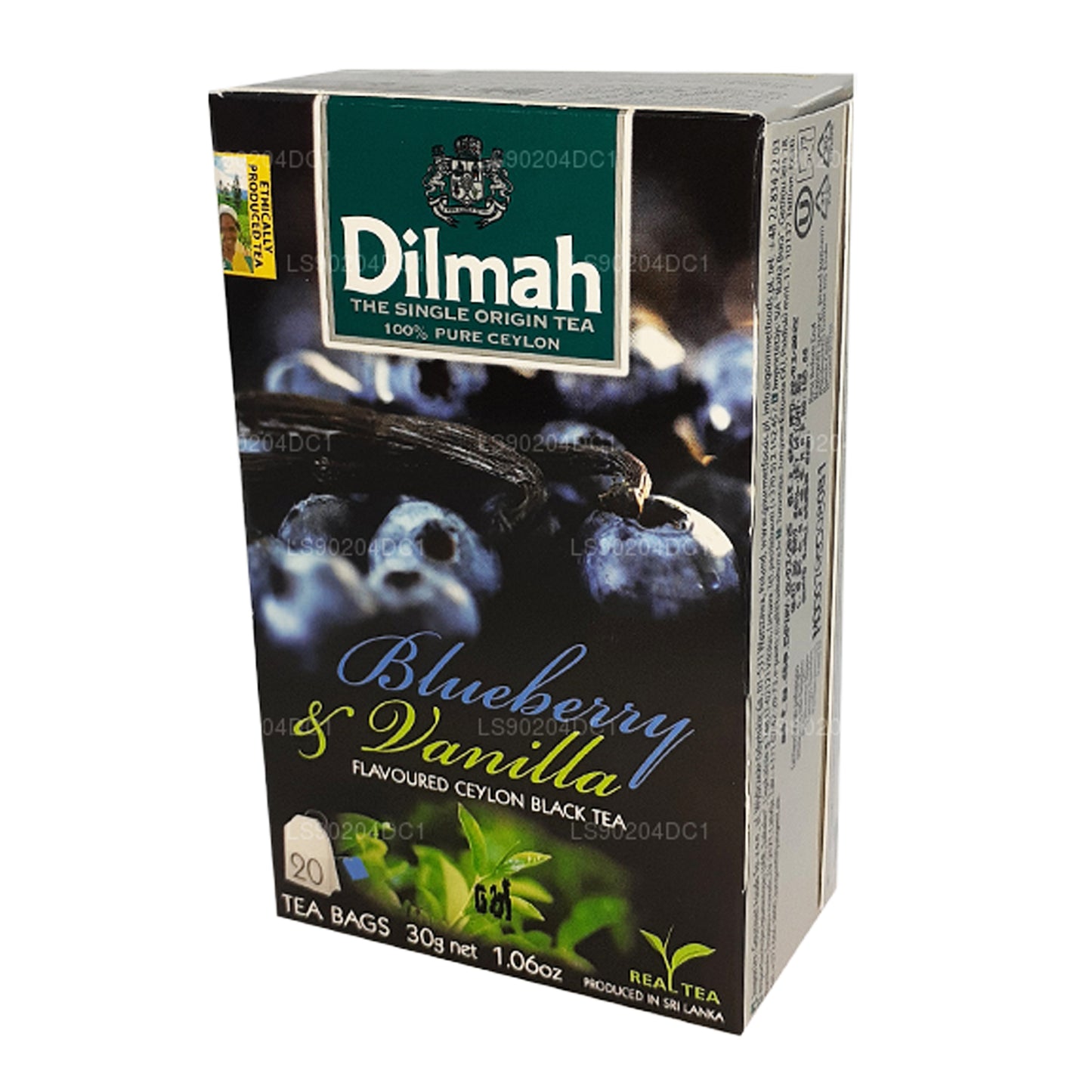 Dilmah 蓝莓和香草味茶 (40g) 20 个茶包