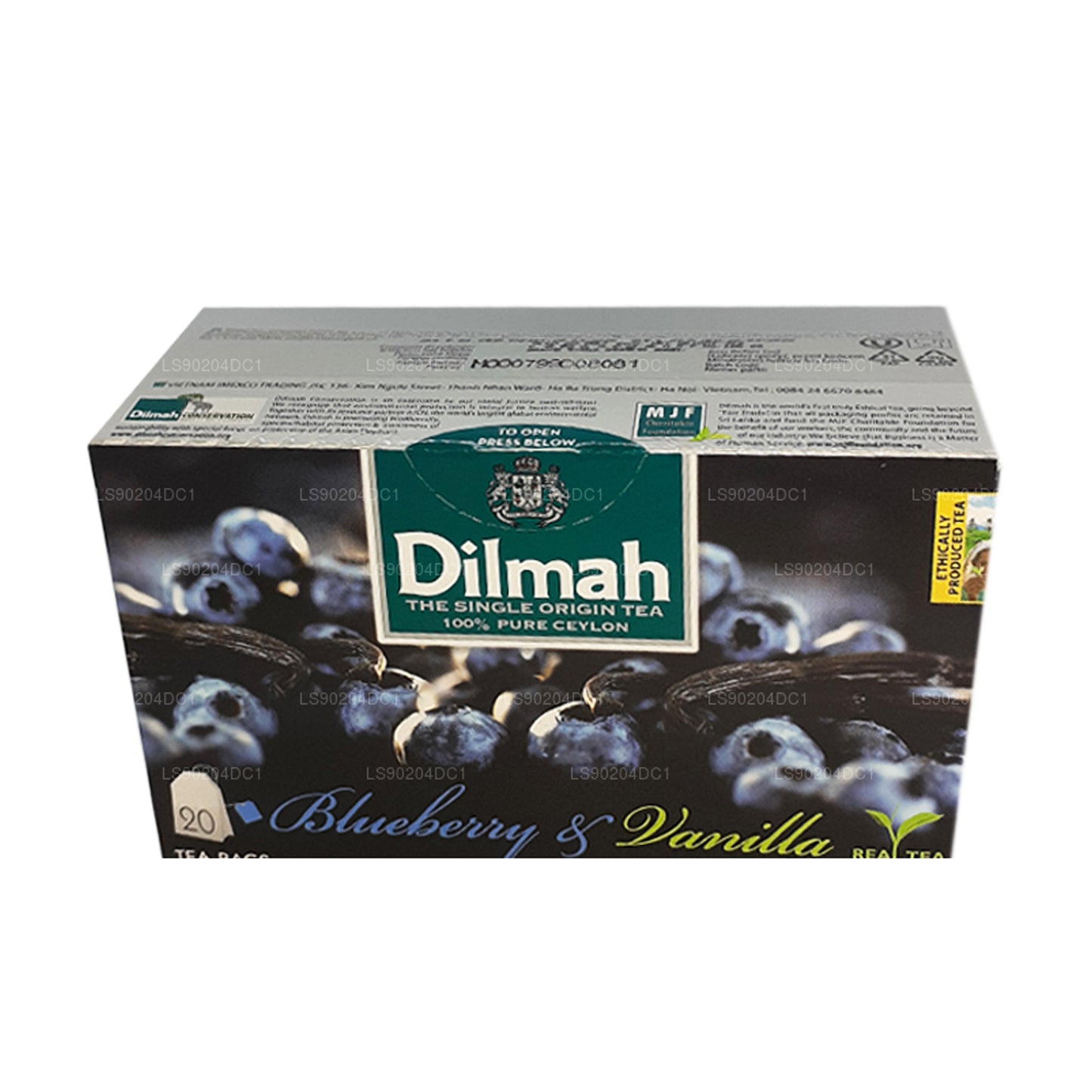 Dilmah 蓝莓和香草味茶 (40g) 20 个茶包