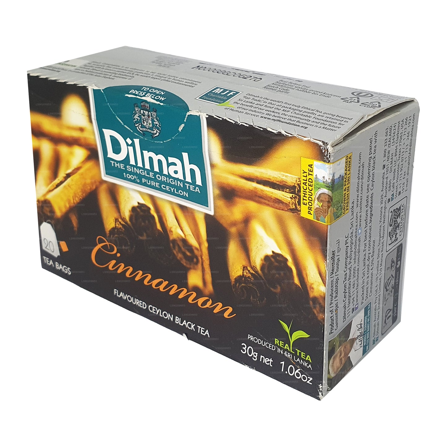 Dilmah 焦糖味茶 (40g) 20 个茶包