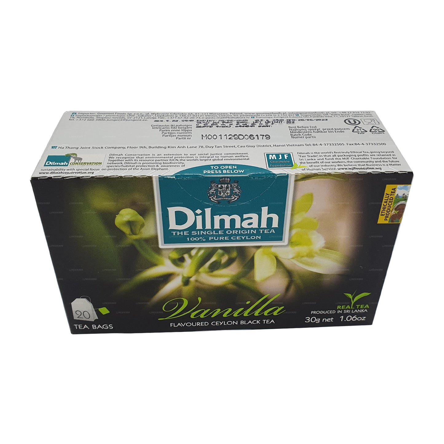 Dilmah 香草味茶 (40g) 20 茶包
