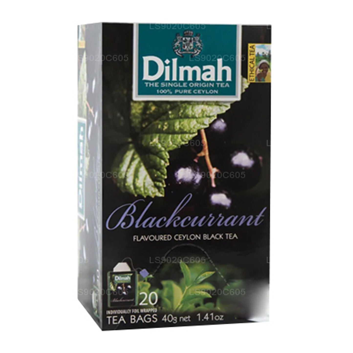 Dilmah 黑醋栗味茶 (40g) 20 茶包