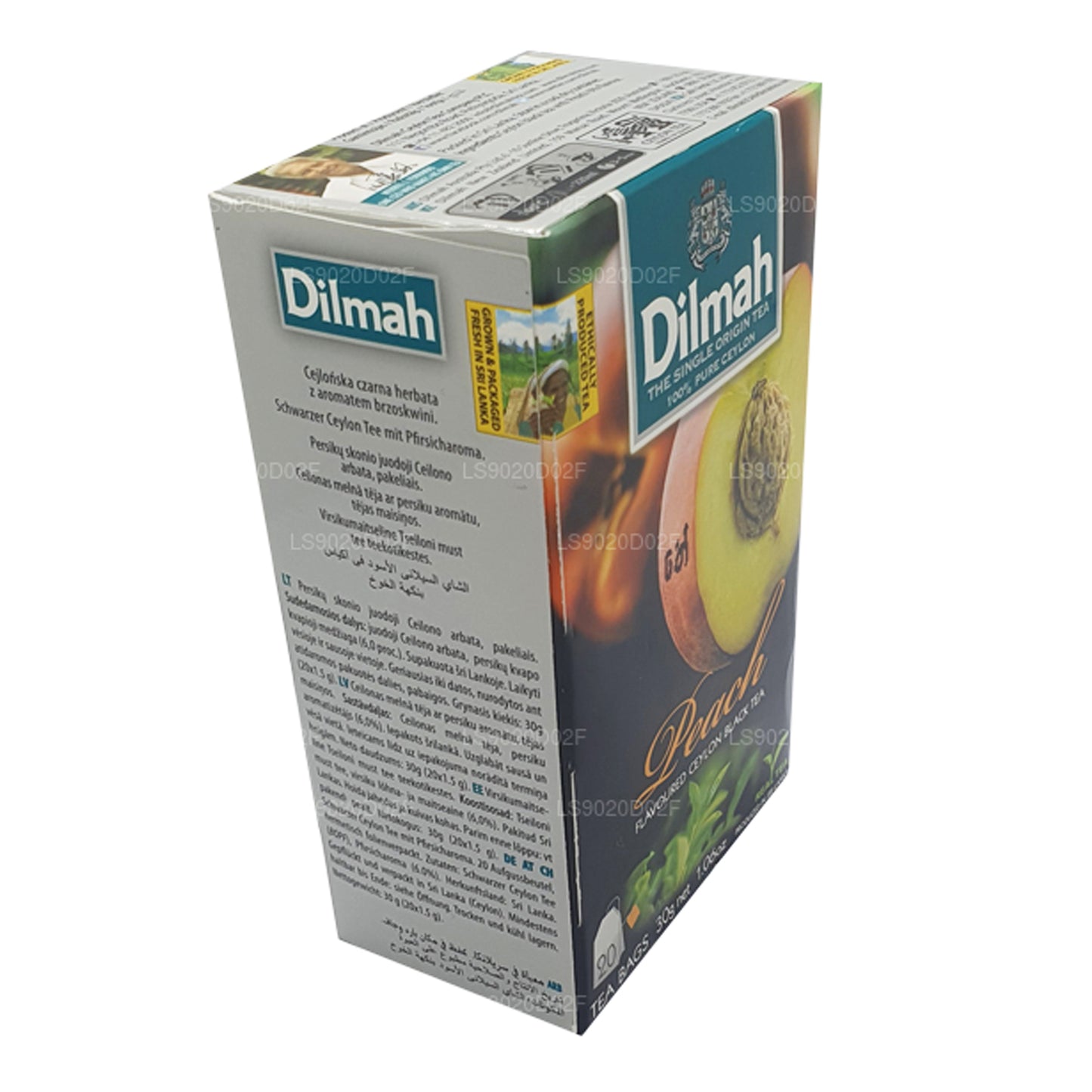 Dilmah 桃味锡兰红茶 (30g) 20 茶包
