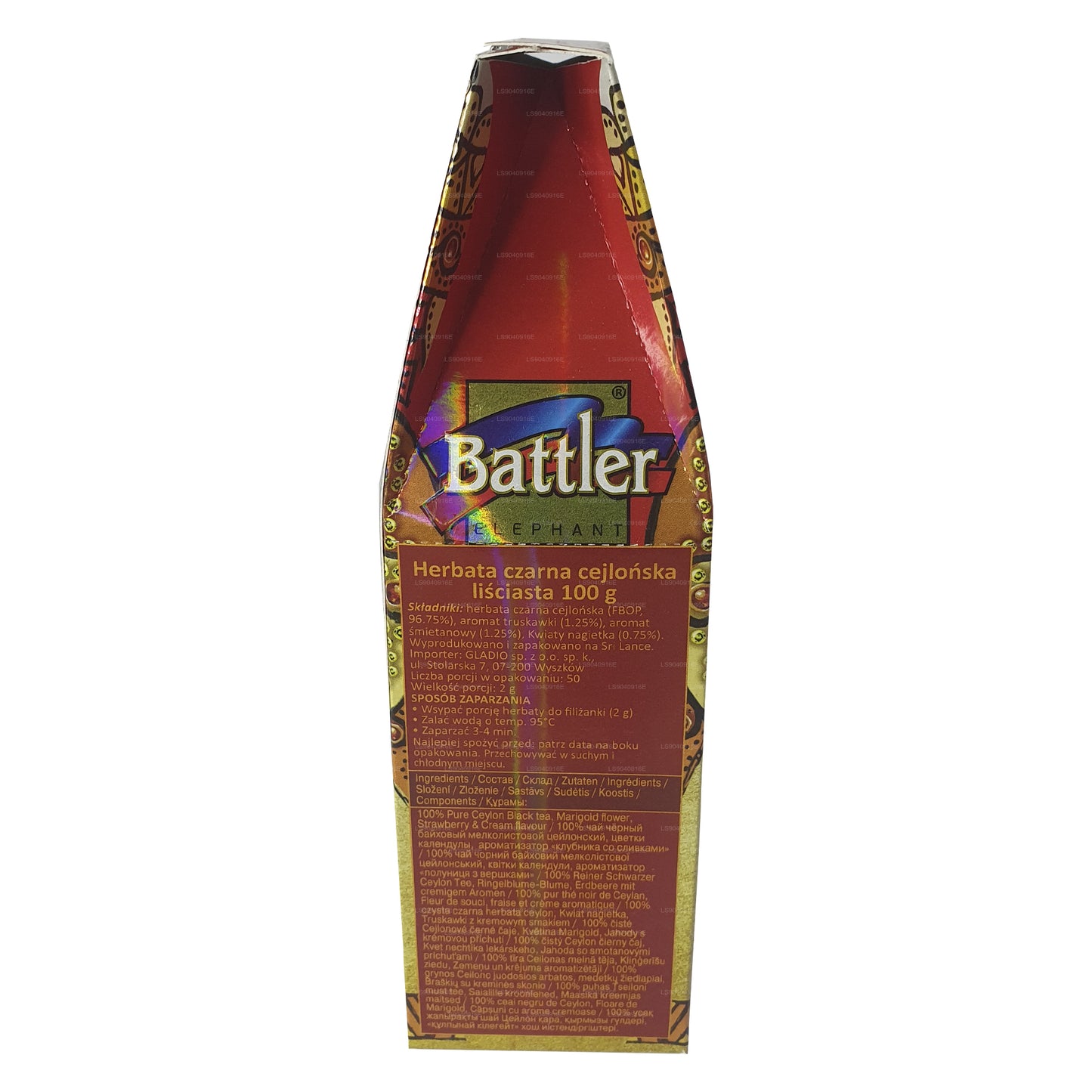 Battler 草莓加奶油 (100 g) Tin Caddy