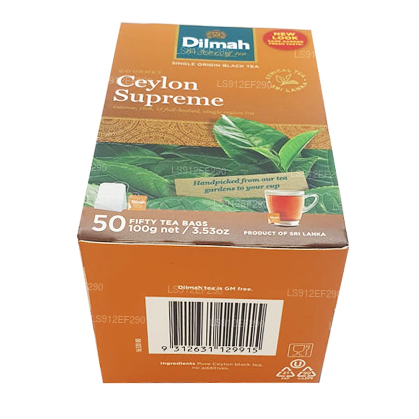 Dilmah Ceylon Supreme (100g) 50 个茶包