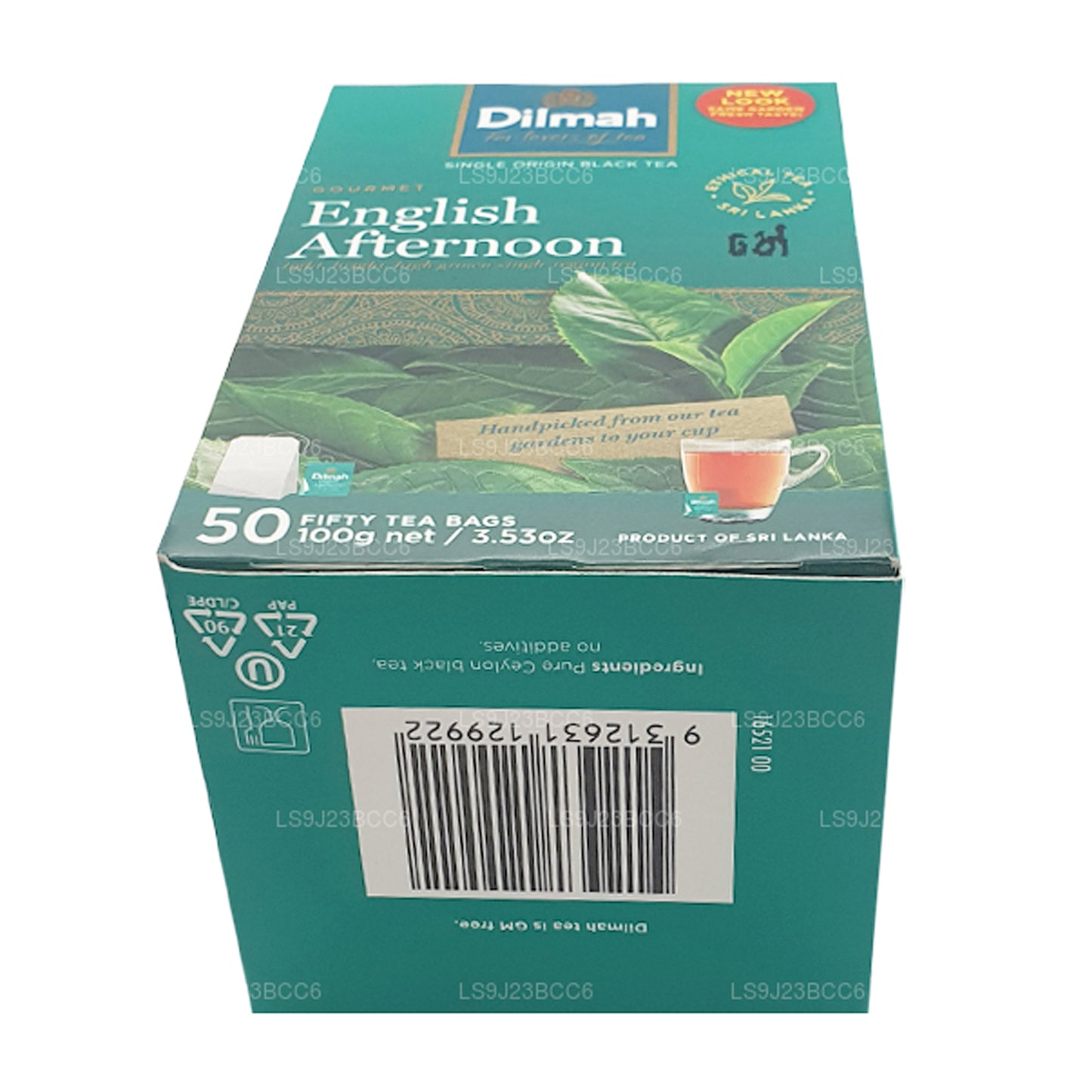 Dilmah 英式下午茶，50 个茶包（100 克）
