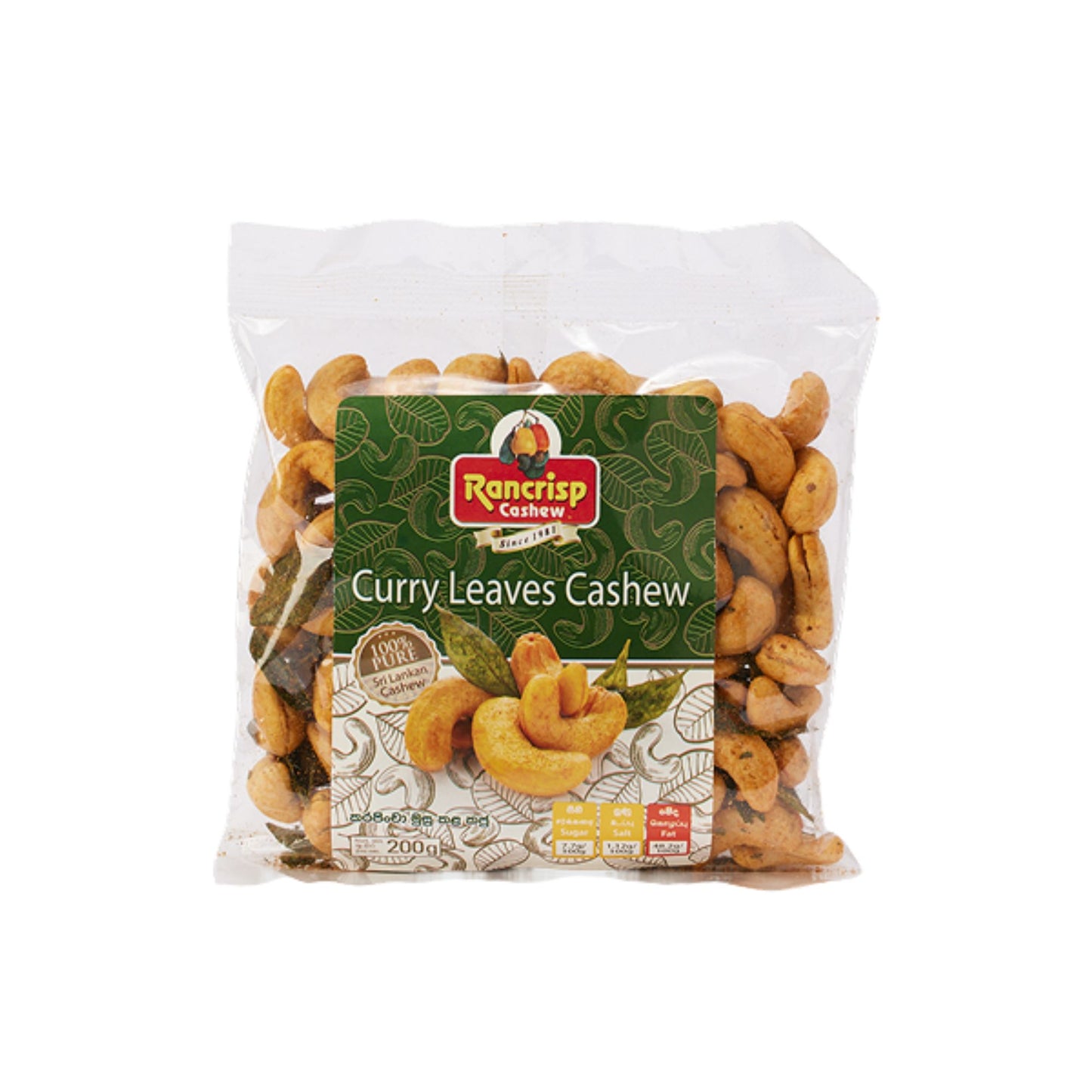 Rancrisp Curry Leaves Cashew Nuts