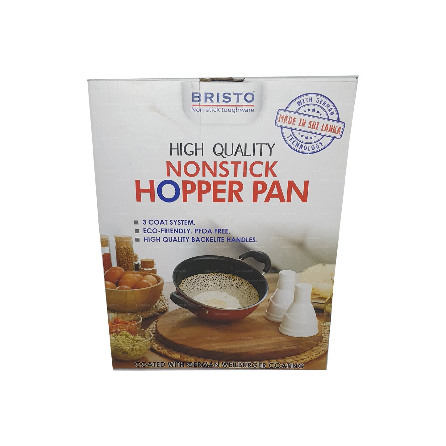 Bristo Nonstick Hopper Pan 18 厘米（7 英寸）