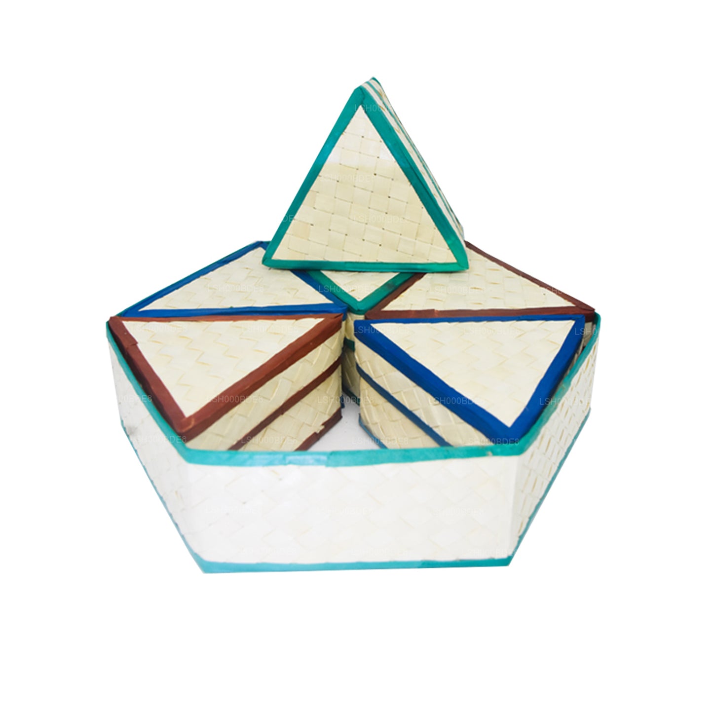 Lakpura Palmyrah Leaf 礼盒（Design D）