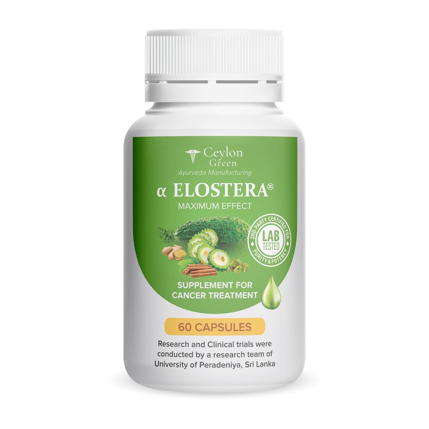 阿尔法 Elostera 60 粒胶囊