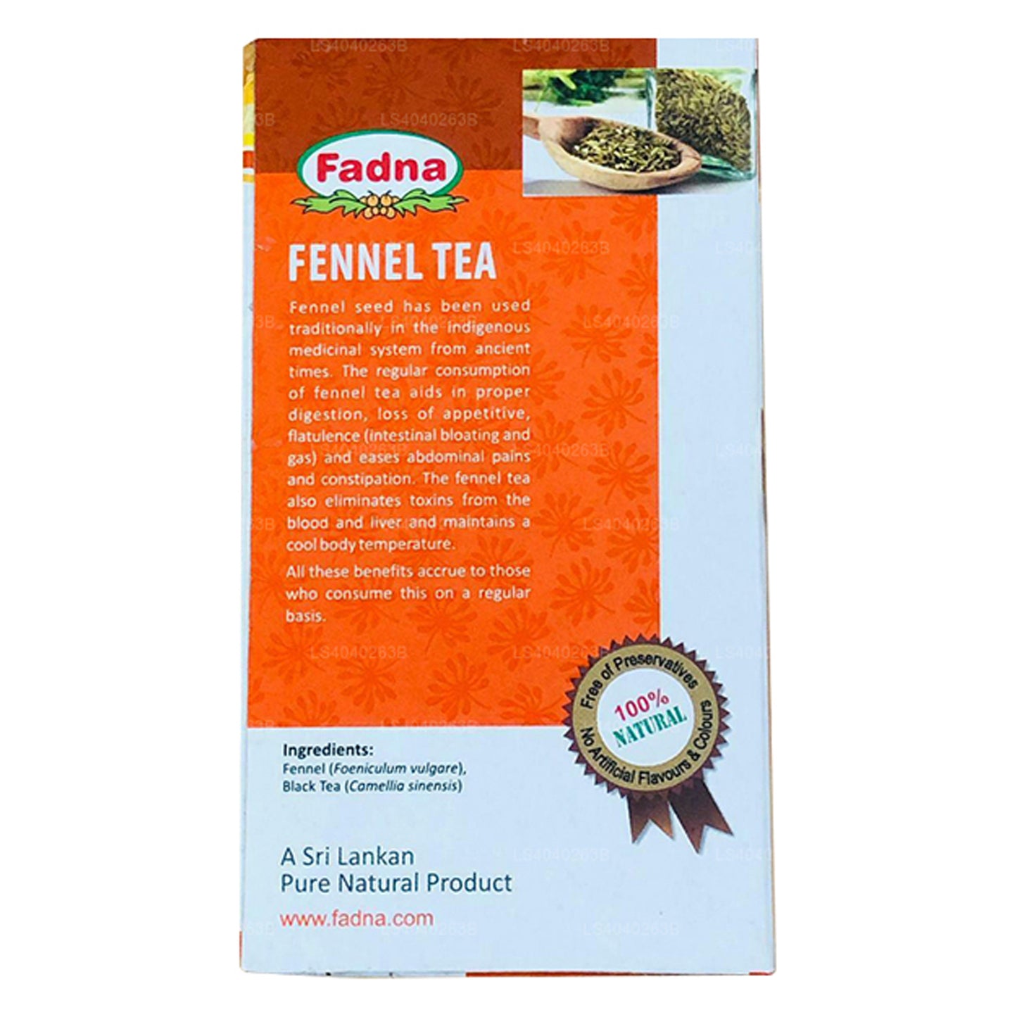 Fadna 茴香茶 (40g) 20 茶包