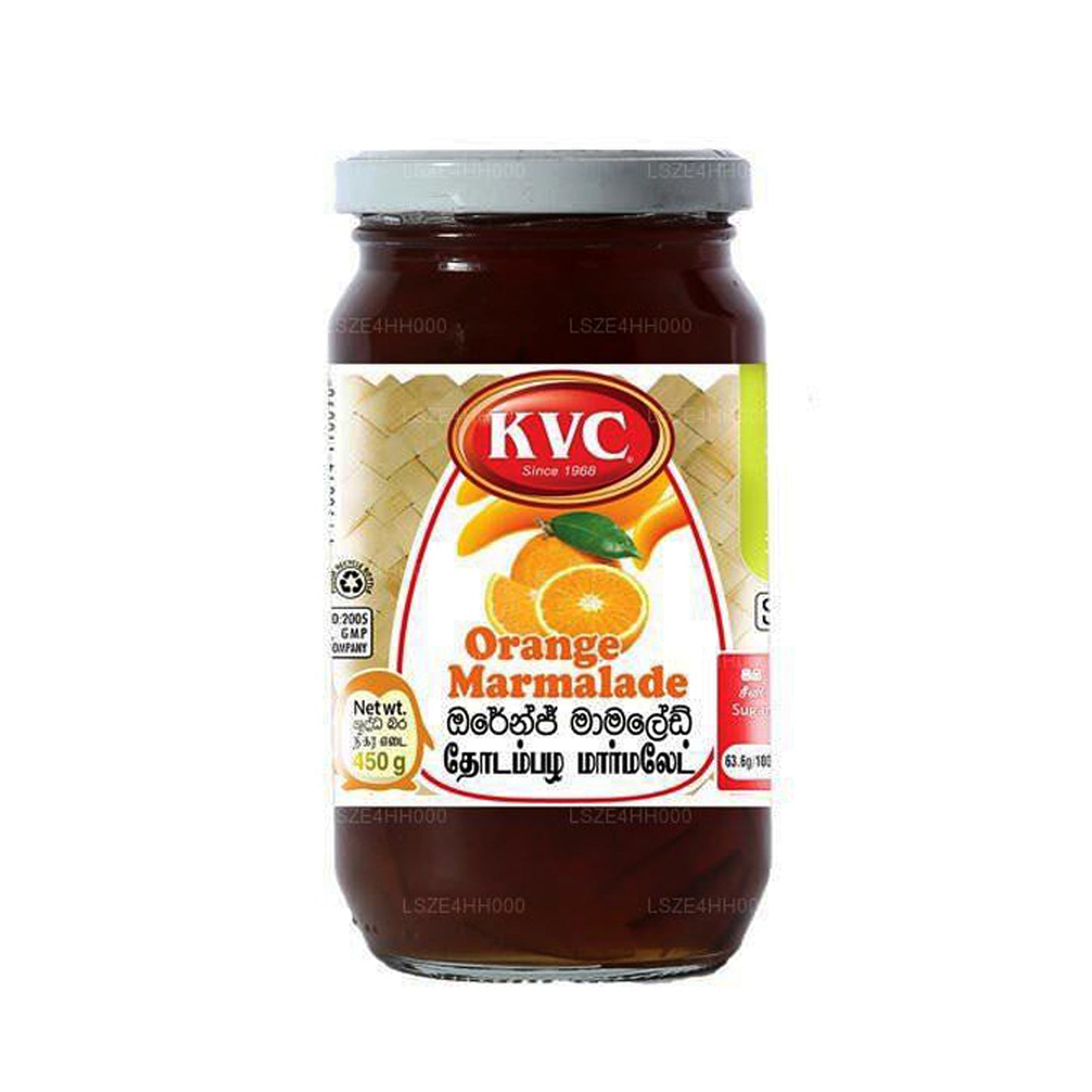 KVC Jam Orange Marmalade (450 g)