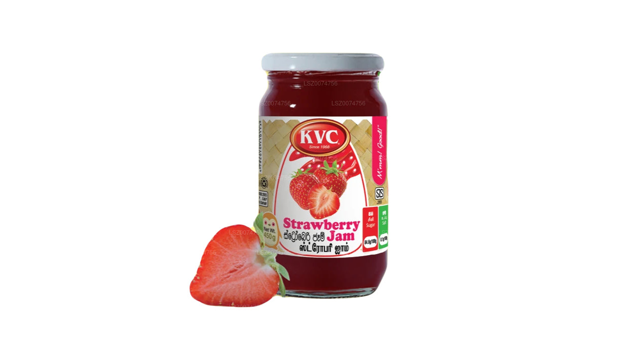 KVC Jam Real Strawberry (450 g)