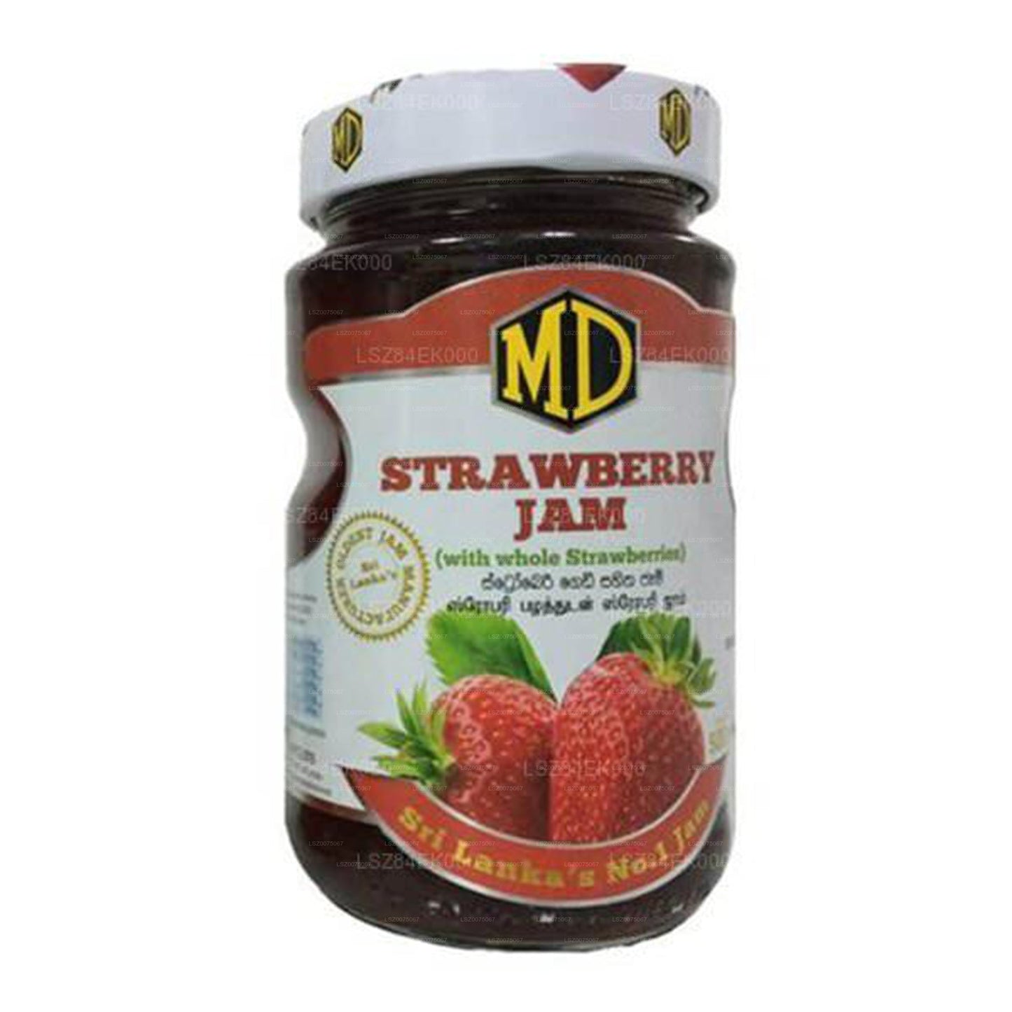 Md Strawberry Jam With Whole Fruit (500g)