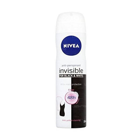 Nivea Invisible B and W Women Clear Spray (150ml)