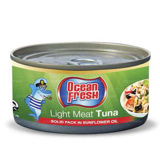 Oceanfresh Brand Tuna In Sun Flower Oil (185g)