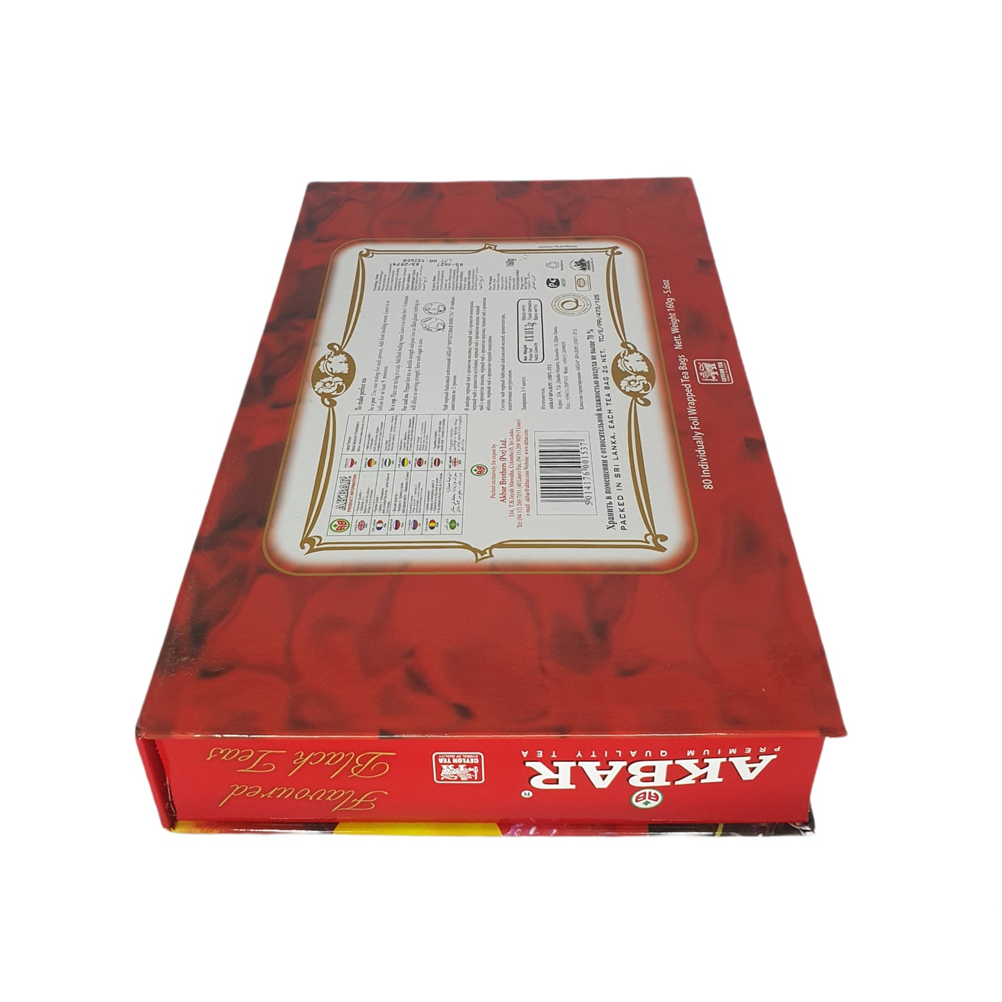 Akbar Fruit Fiesta 风味红茶礼盒 80 个茶包 (160 g)