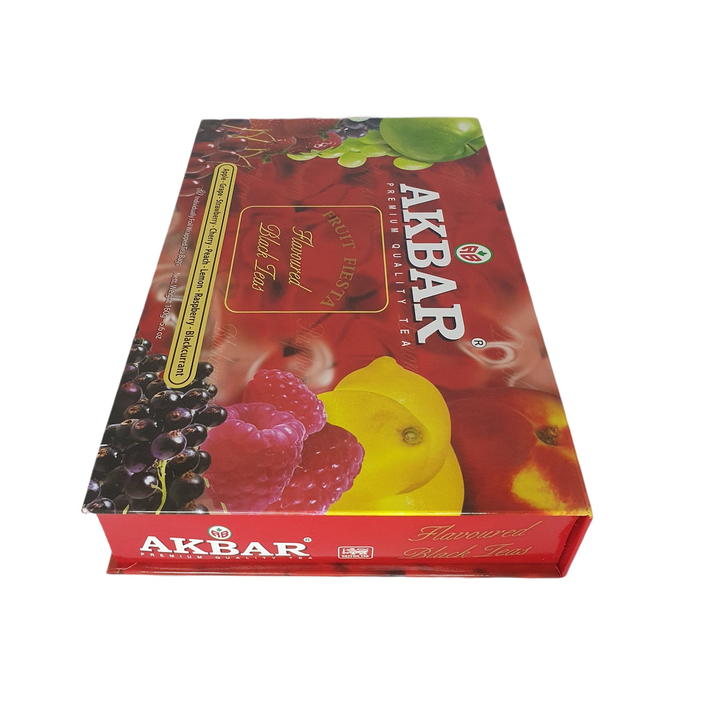 Akbar Fruit Fiesta 风味红茶礼盒 80 个茶包 (160 g)