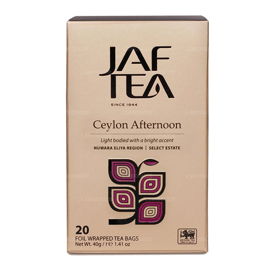 Jaf Tea Classic Gold Collection 锡兰下午铝箔信封茶包 (40g)