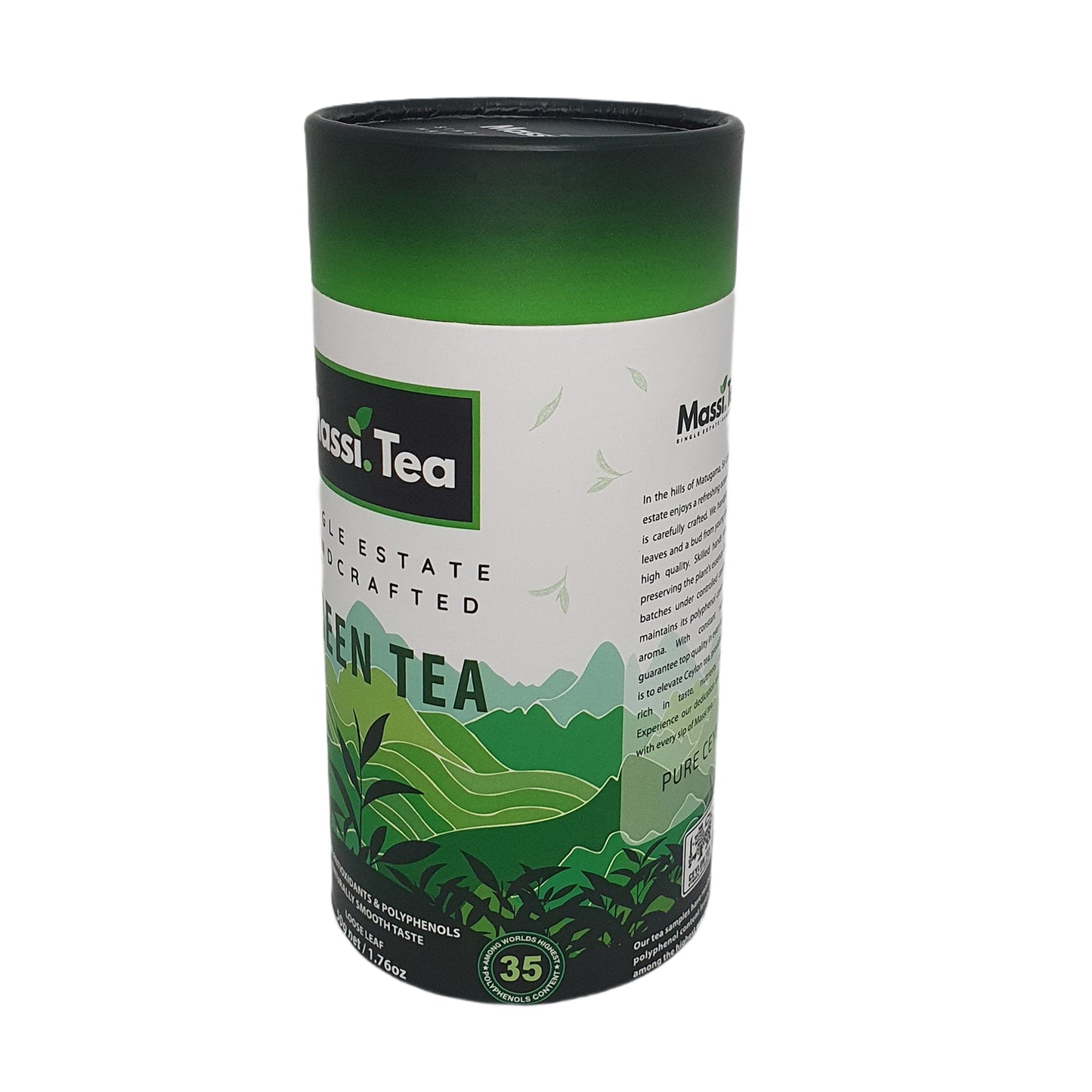 Massi Tea Single Estate 手工制作的绿茶 (50 g)