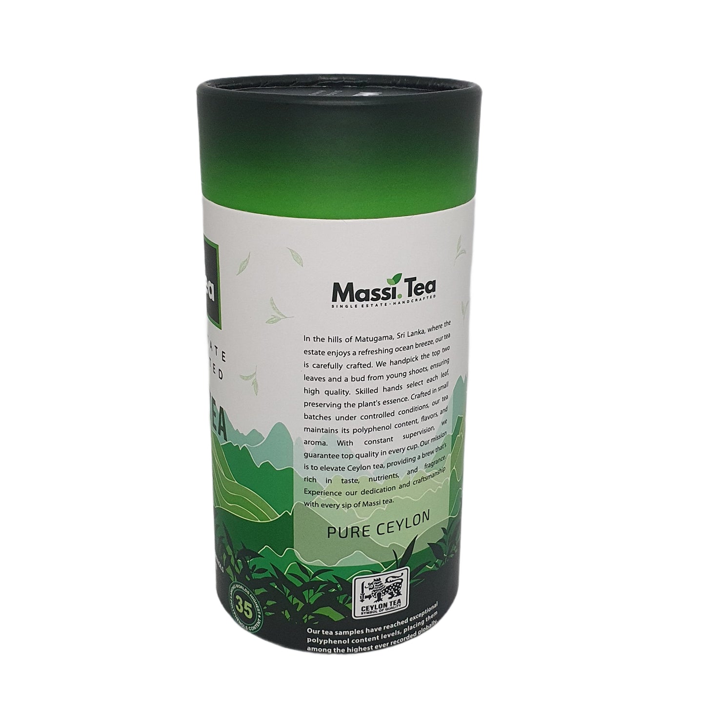 Massi Tea Single Estate 手工制作的绿茶 (50 g)