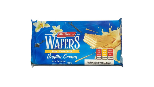 Maliban Cream Wafers-Vannilla (100g)