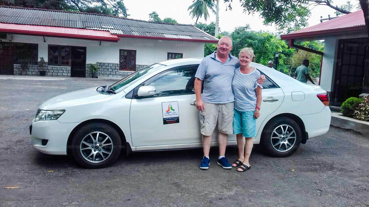 Transfer between Colombo Airport (CMB) and Calamander Lake Gregory, Nuwara Eliya