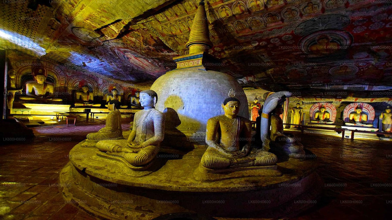 Sigiriya and Dambulla from Wadduwa