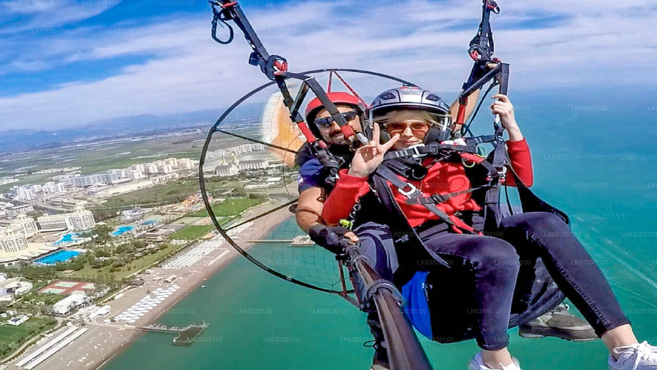 Paramotoring from Bentota