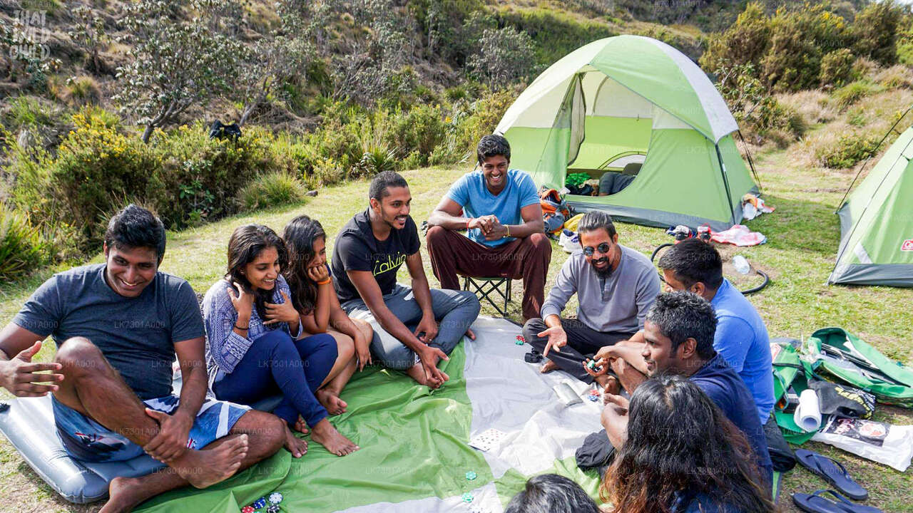 Camping at Horton Plains National Park from Colombo