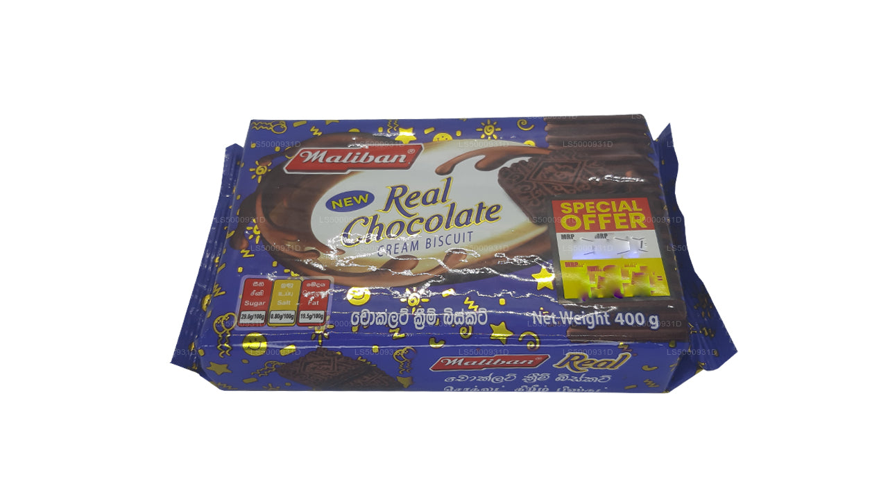 Maliban Real 巧克力奶油饼干 (400 g)