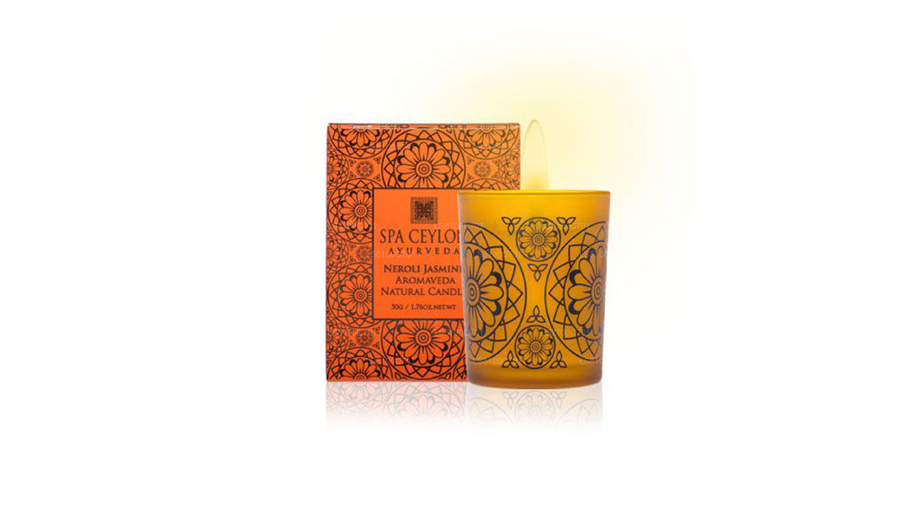 Spa Ceylon Neroli Jasmine - Aromaveda Natural Candle (50g)