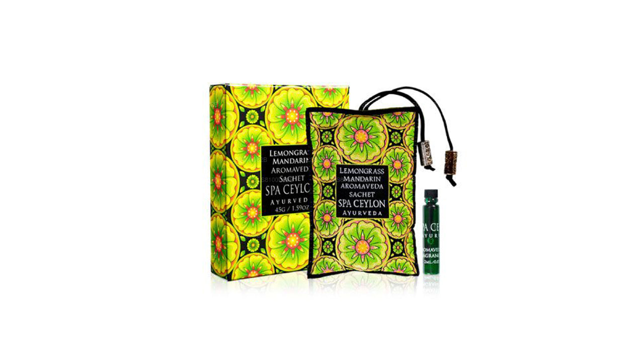 Spa Ceylon Lemongrass Mandarin - Aromaveda Sachet (45g)